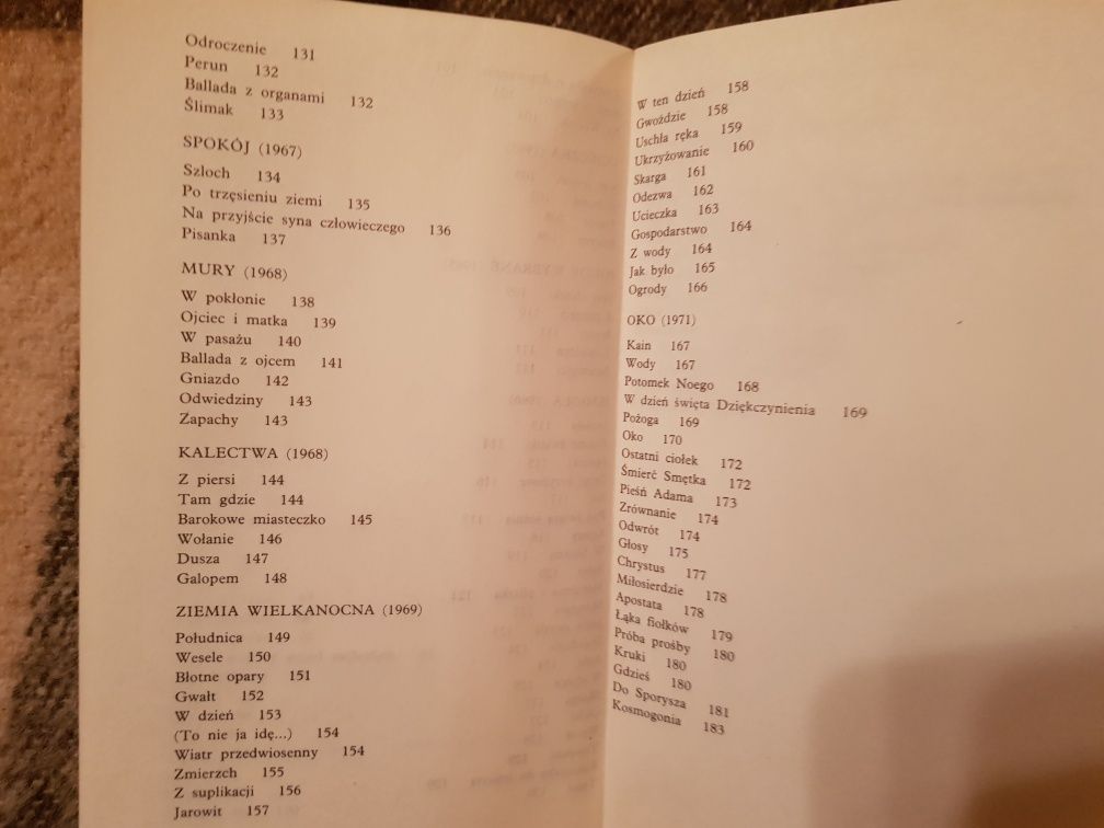 Jan Bolesław Ożóg Poezje wybrane LSW 1973