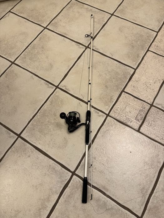 Wedka abu garcia i kolowrotek dam