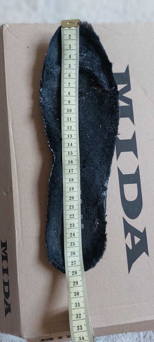 Ботинки зимові фірми Mida шкіра