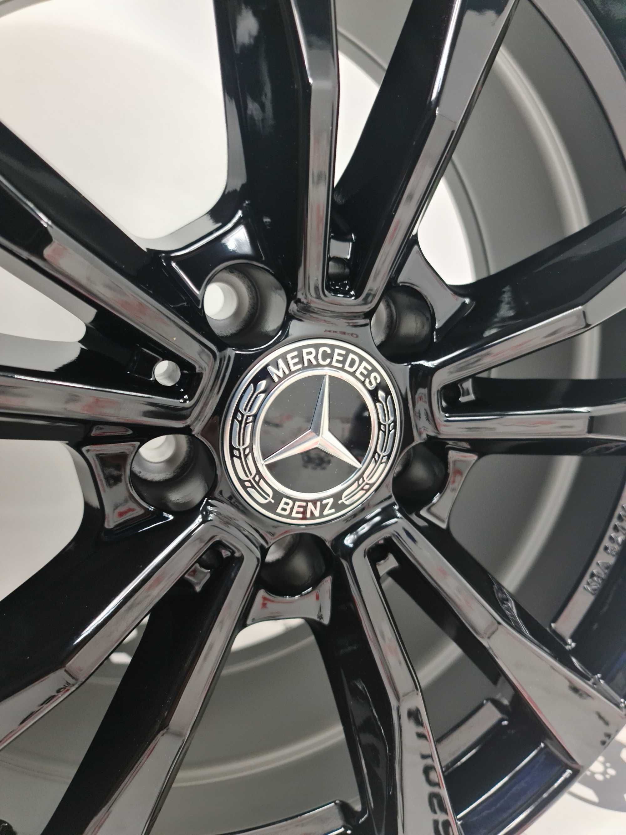 NOWE alufelgi MERCEDES 18" C-Klasa E-Klasa CLA GLC Czarny Połysk