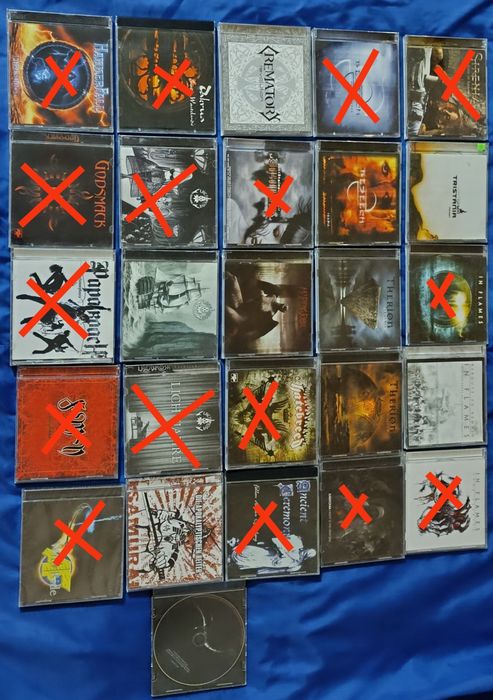 CD Metal, Rock Music, Gothic, Death, Black ліцензія