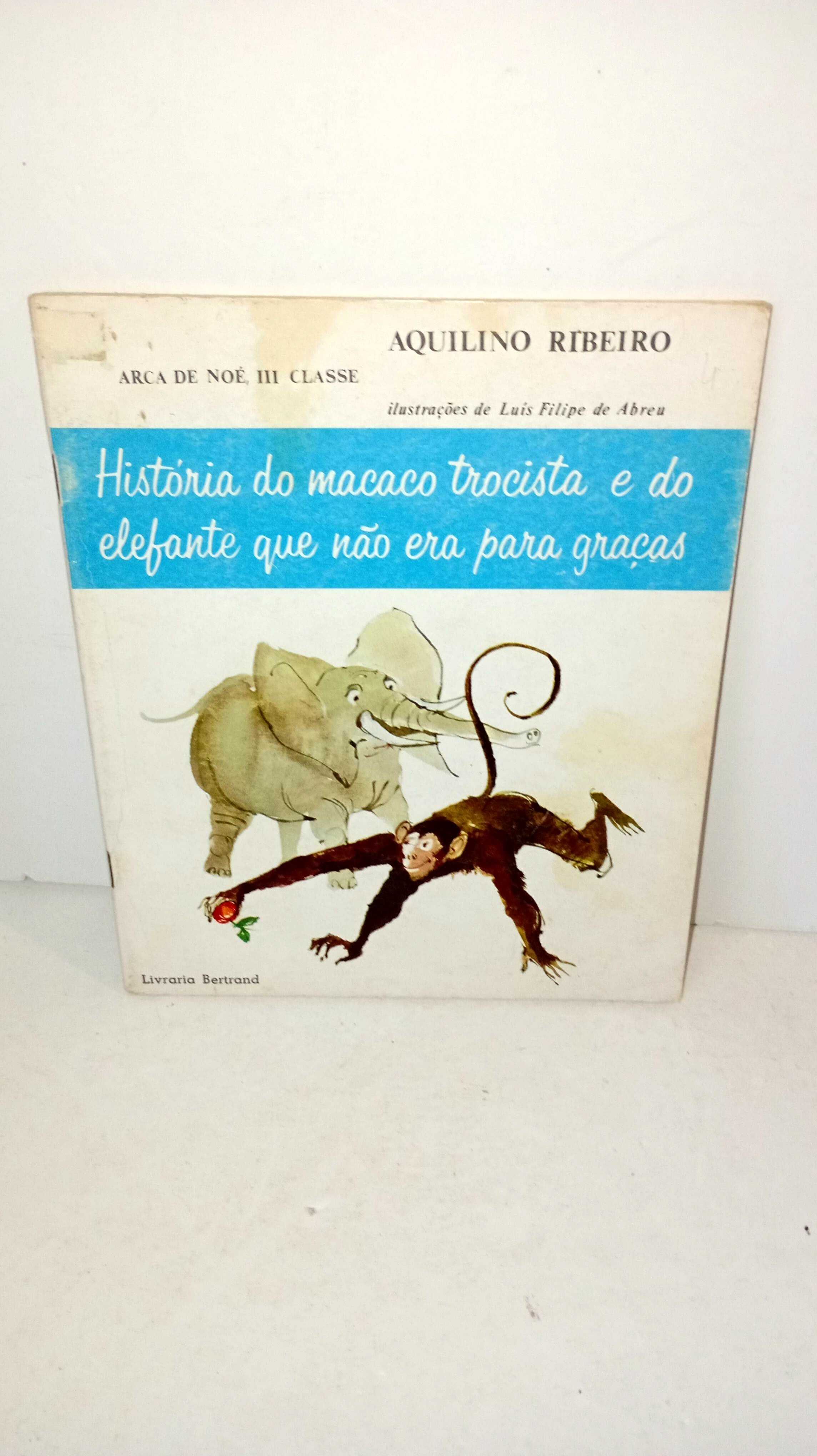 História do macaco trocista e do elefante que não era para graças