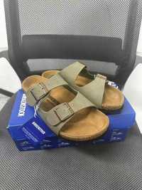 Birkenstock Arizona klapki Ash wax 38