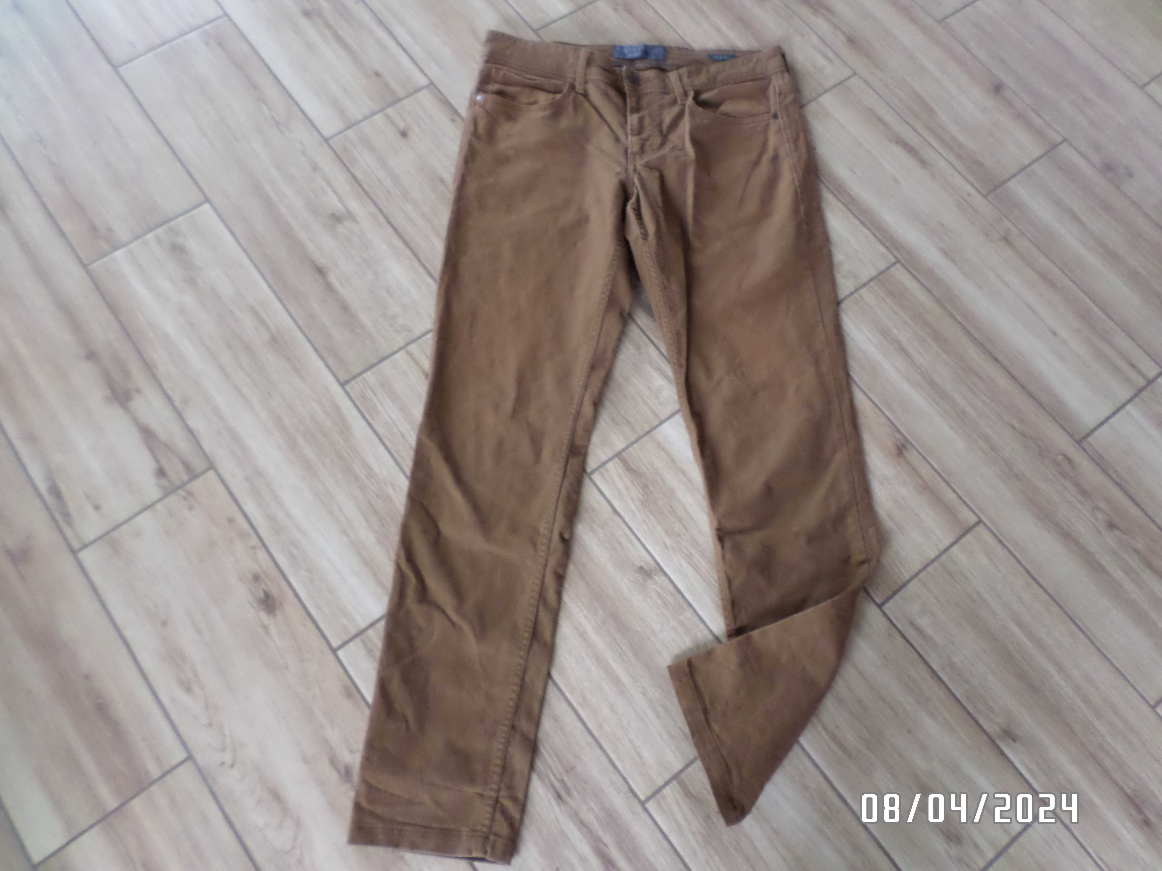 Firmowe spodnie męskie jeans-rozmiar-34/34-L-Angelo Litrico