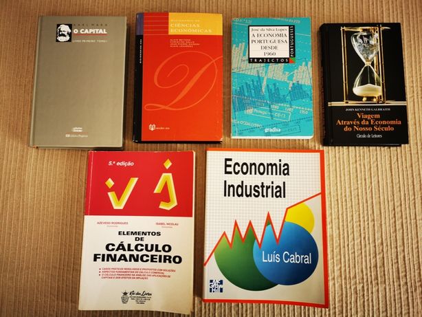 Diversos Livros de Economia
