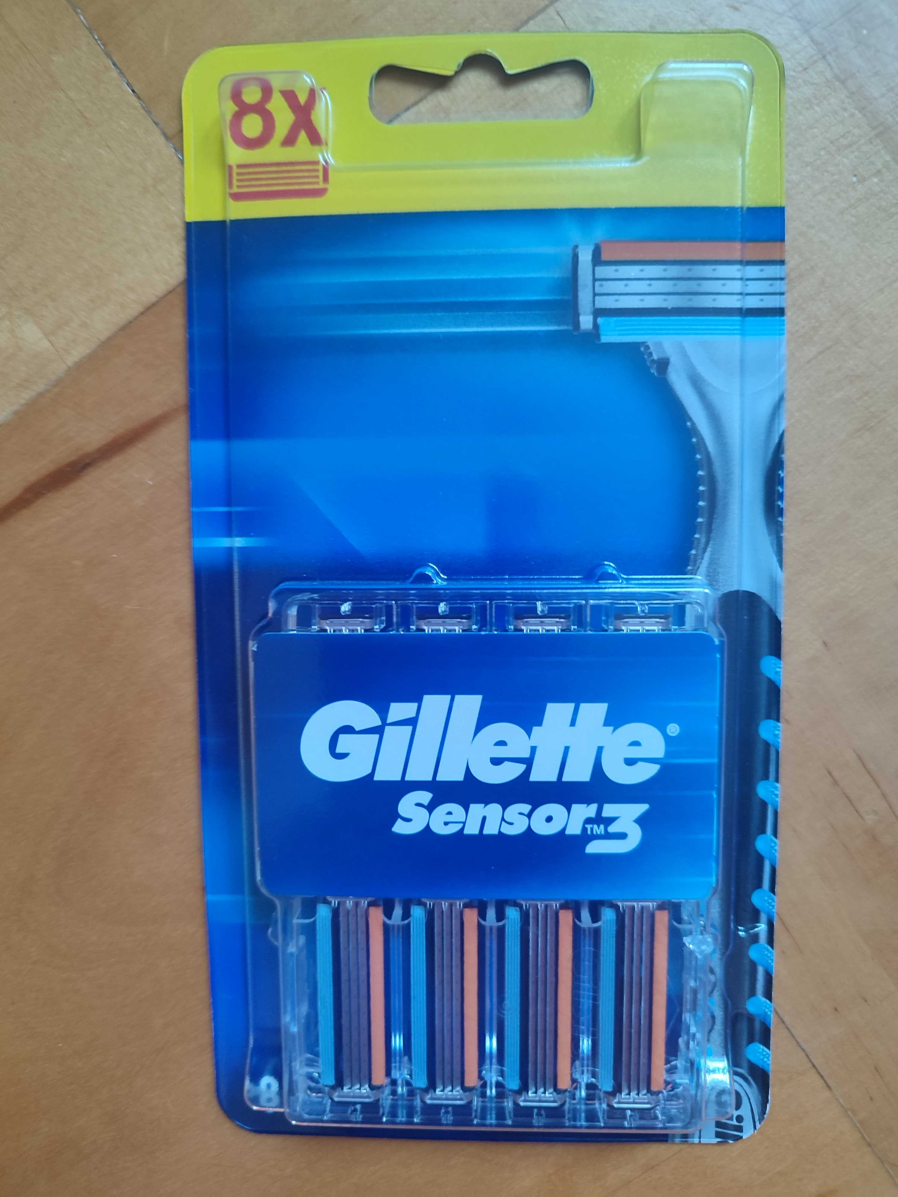 Gillette sensor3 wkłady do maszynki