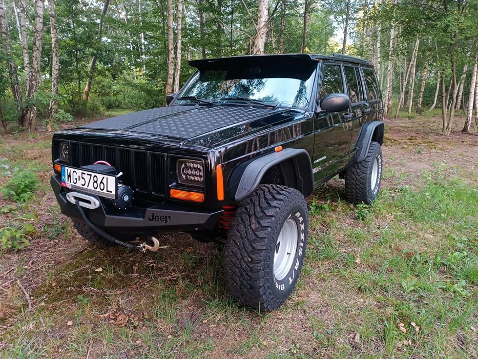Jeep Cherokee Jeep Cherokee XJ 4.0 klasyk youngtimer 4x4 bulwar off road zamiana