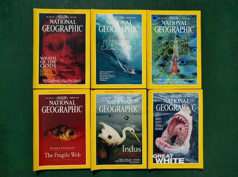 Revistas National Geographic USA 1994 a 2000