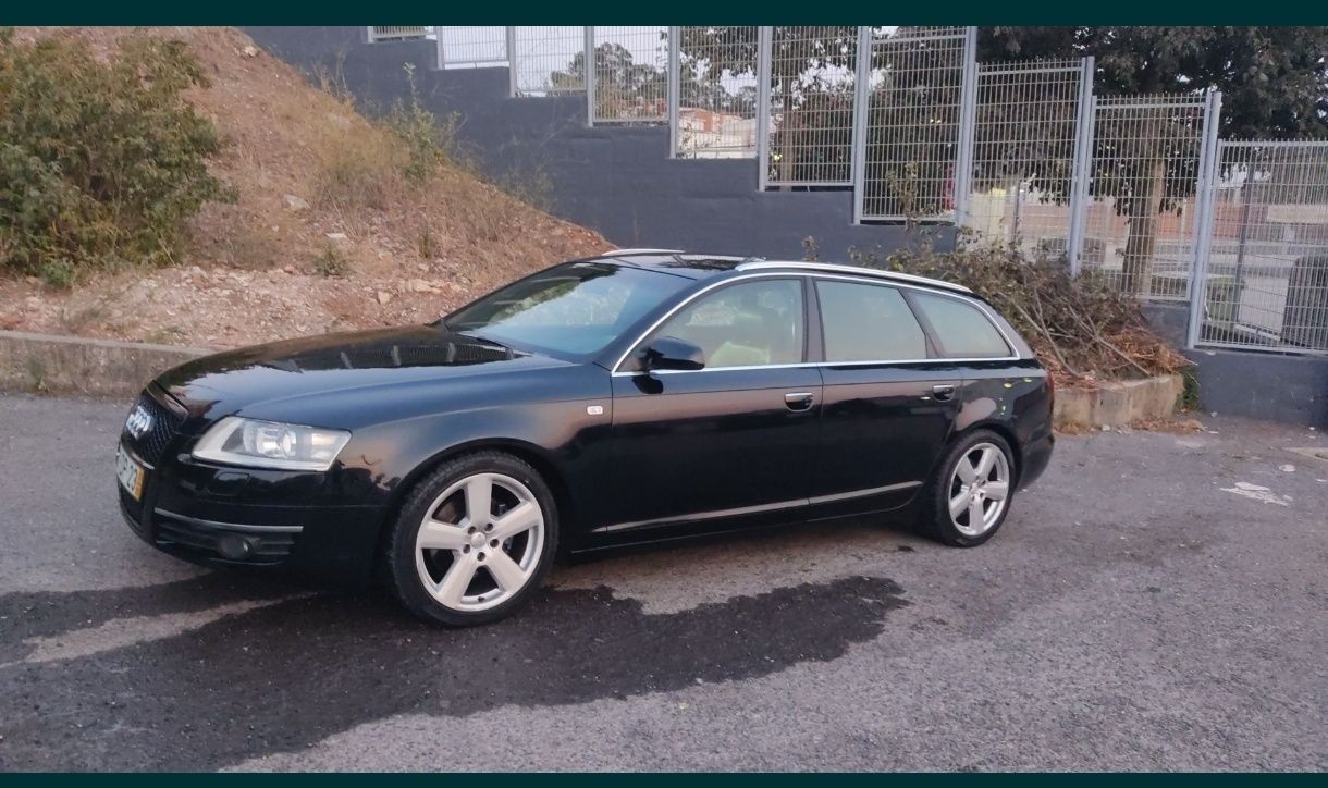 Audi A6 S-line preta