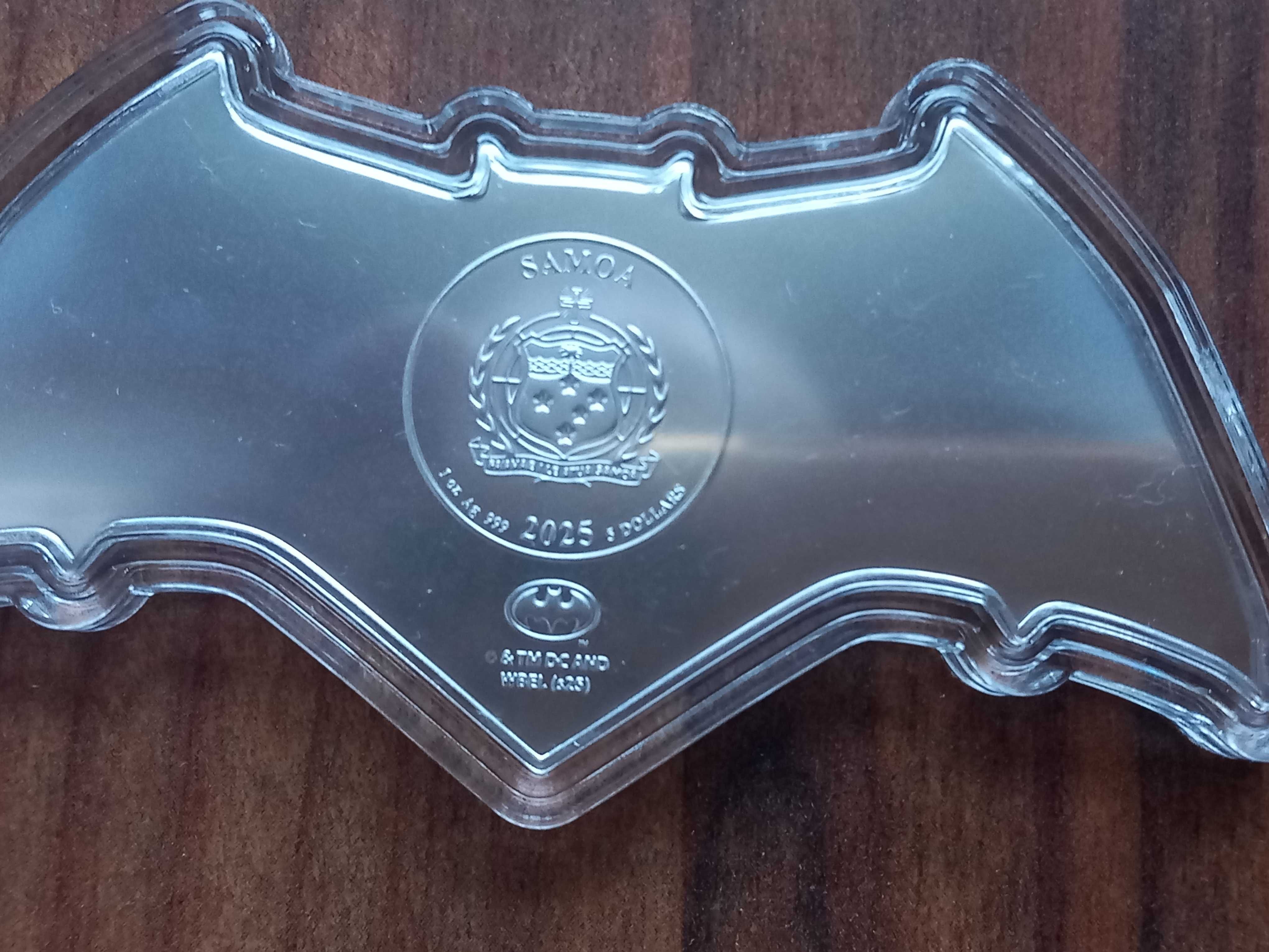 Moeda 1oz "Batman" 2025 Samoa