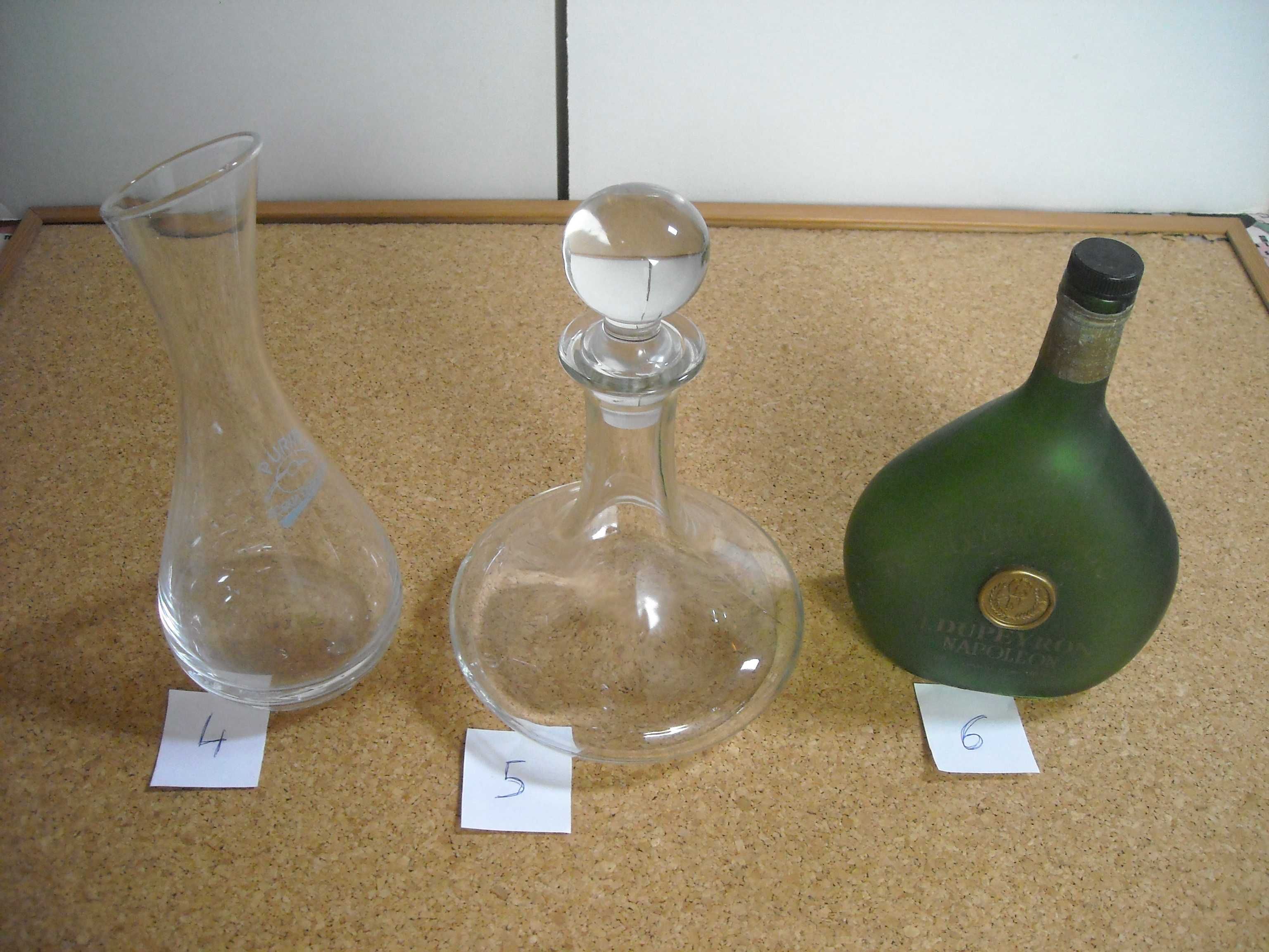 Garrafas diversas vidro antigas licor espirituosas vinho coleccao