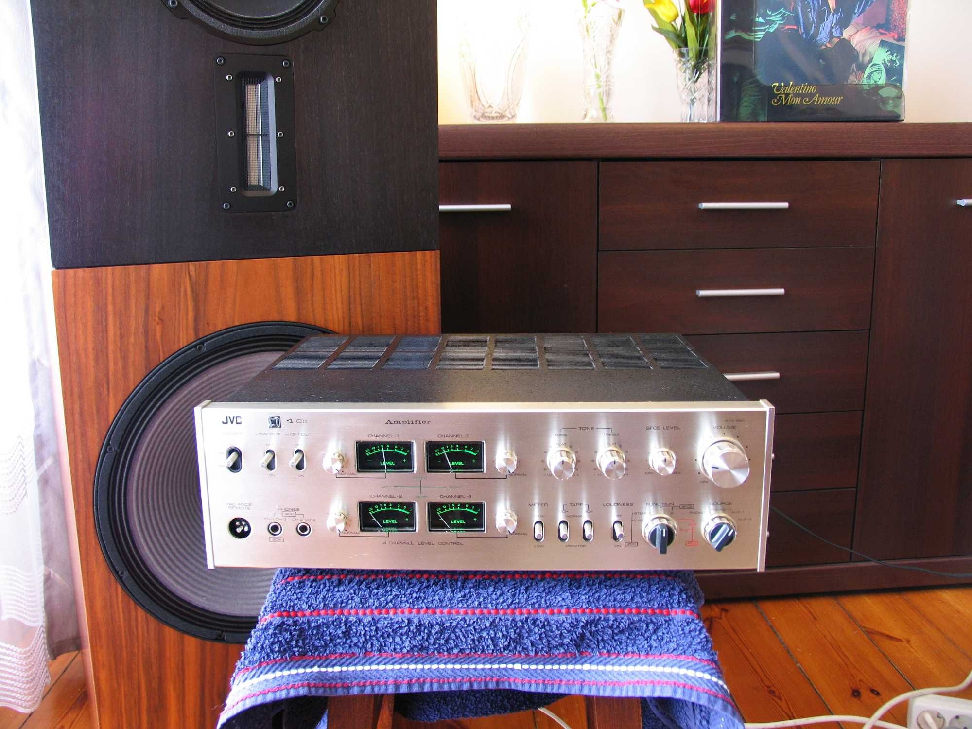 JVC 4VN-880 / 4 Channel - Quadro Amplifier  '' VINTAGE ''