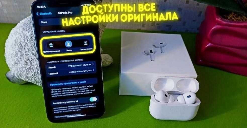 Навушники аірподс pro Generation 2 Lux якісь 1в1!