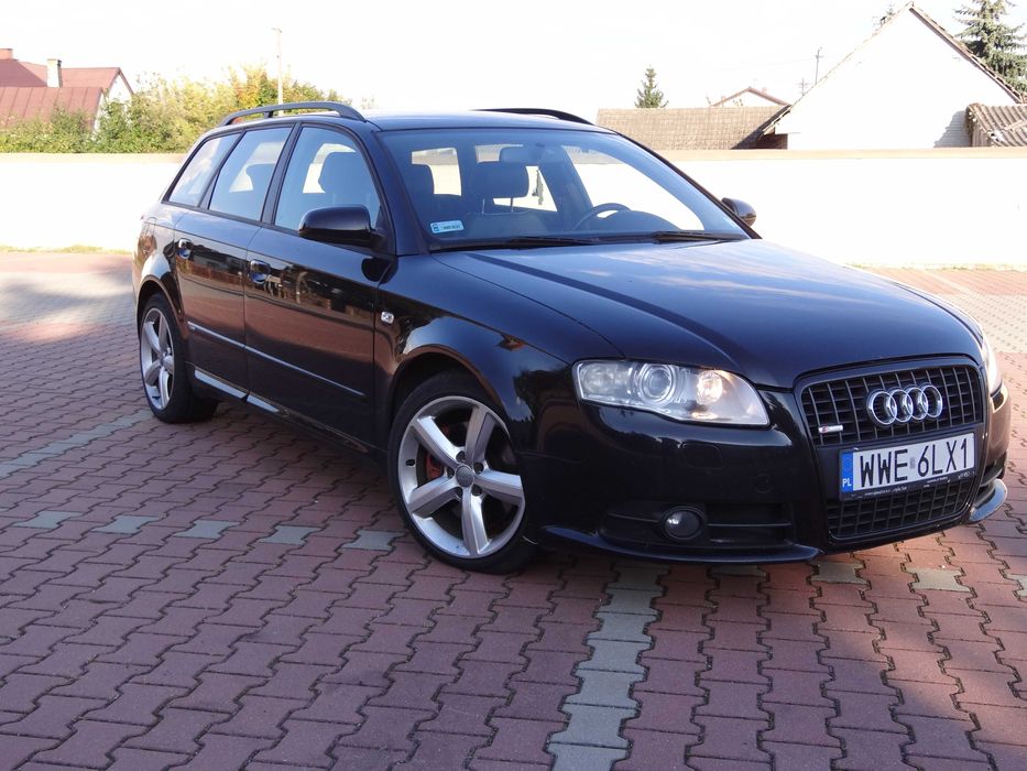 Audi a4b7 2.0TDI 170KM 2x s-line xenon pdc bose!