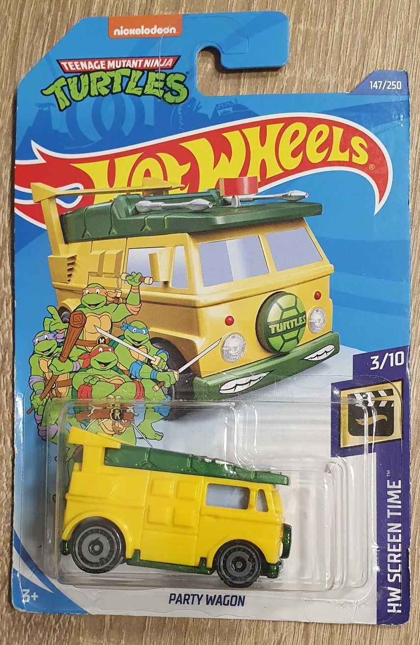 Hot Wheels Party Wagon Turtles
