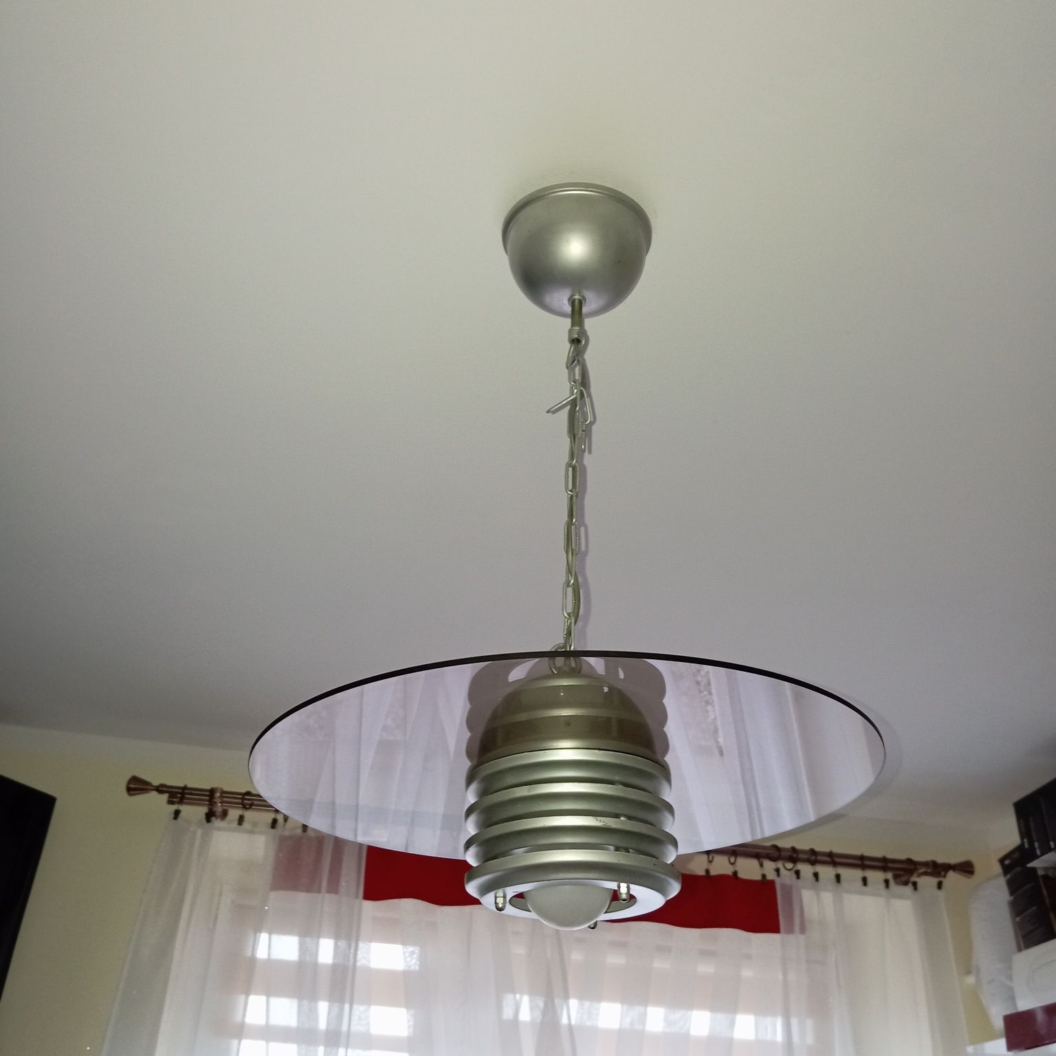 Lampa sufitowa szkło hartowane