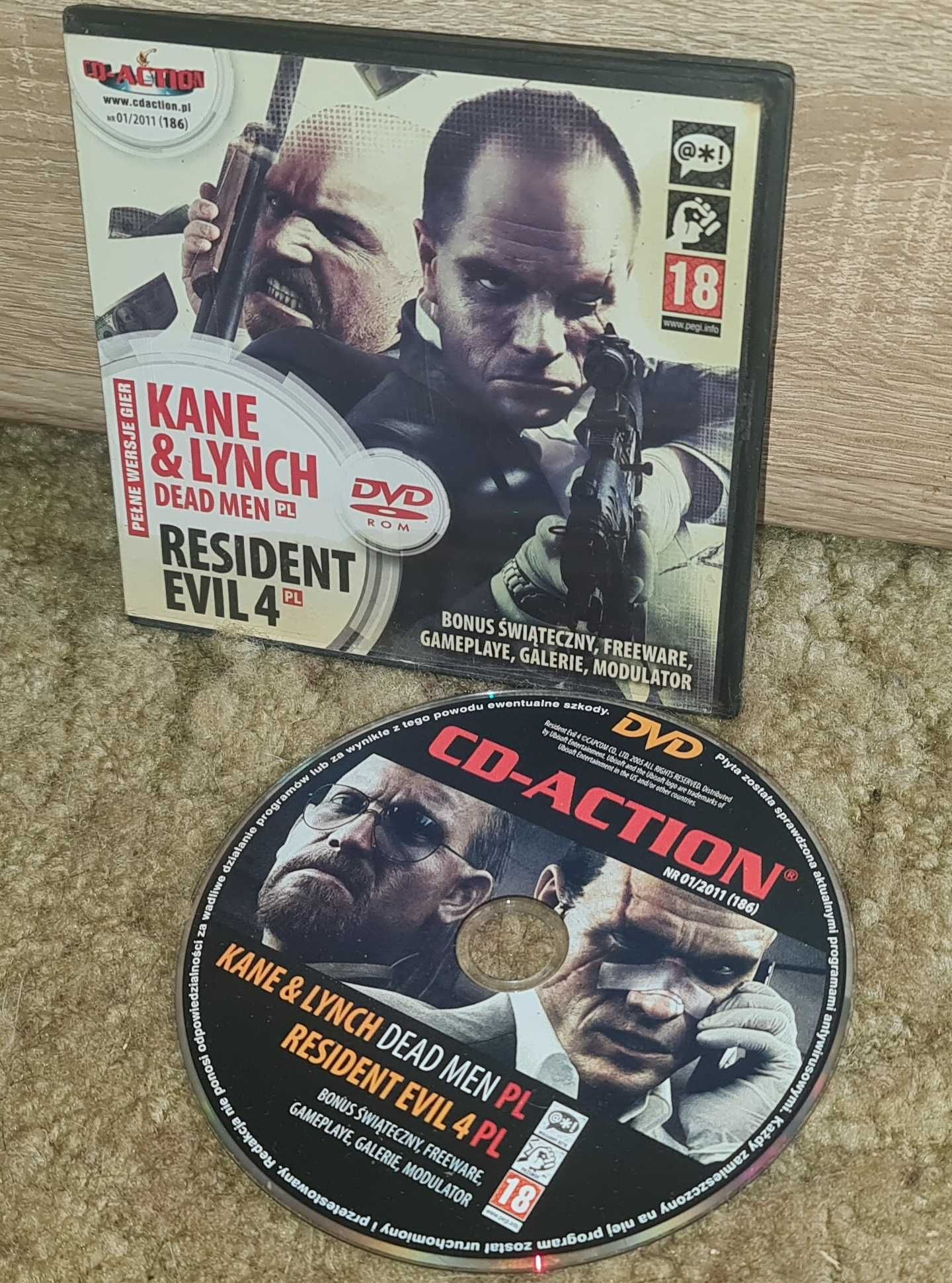 Resident Evil 4 / Kane Lynch Dead Men / PC / PL / DB/