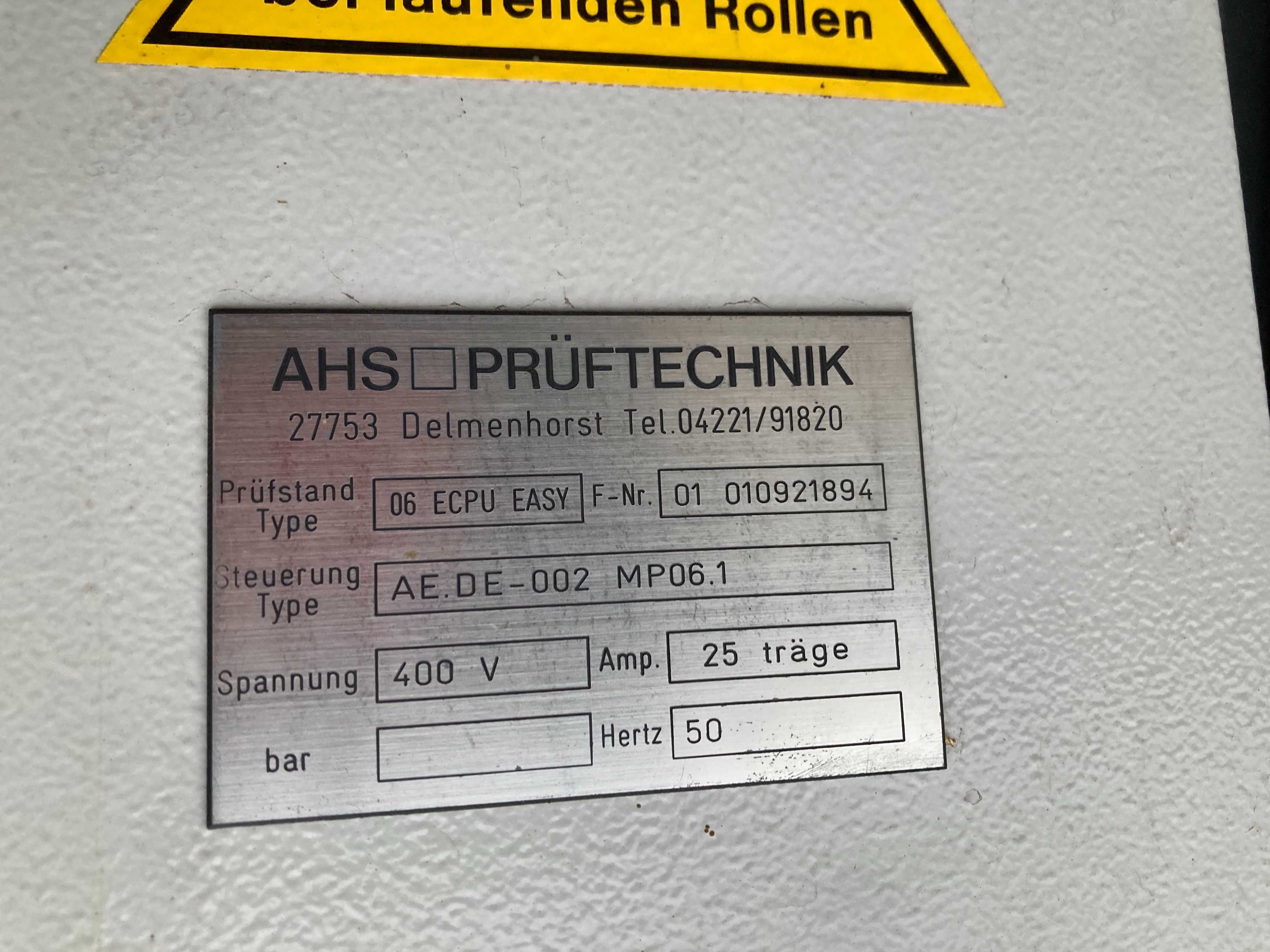 AHS Pruftechnik multiflex HAMOWNIA Stacia KONTROLI POJAZDÓW