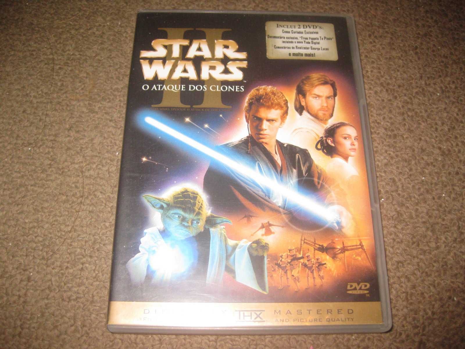 "Star Wars: Episódio II - Ataque dos Clones" 2 DVDs