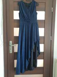Granatowa sukienka rozmiar M