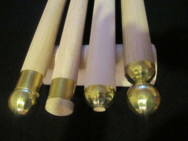 Poręcz drewniana okrągła dąb buk sosna jesion pochwyt