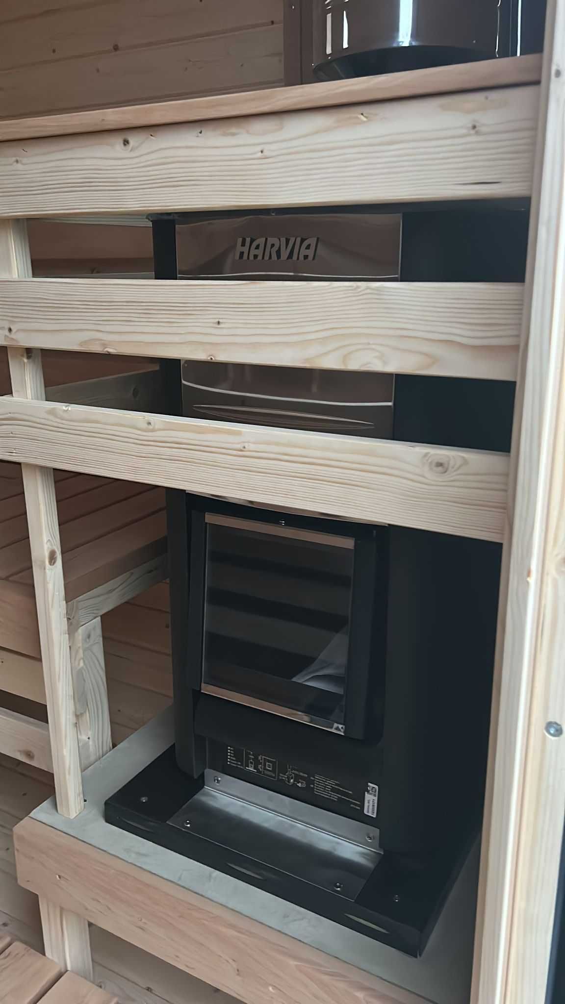 Sauna Kwadro 400cm Wyposażona Sauna Ogrodowa od Producenta z Litwy !!!