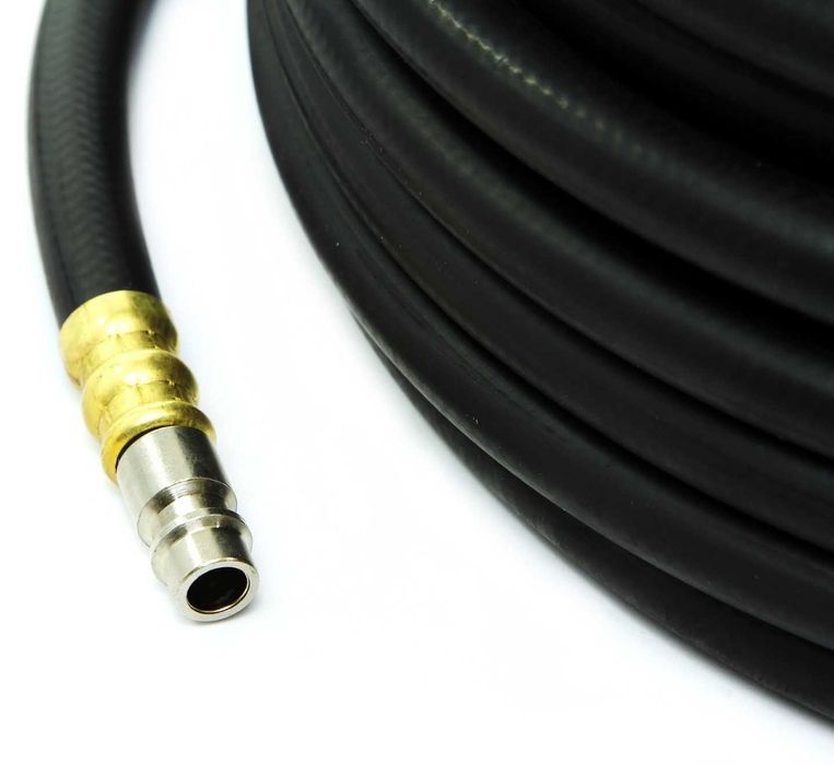 WĄŻ PRZEWÓD PNEUMATYCZNY GUMOWY 15M 6x13mm Zakuwany Do Kompresora
