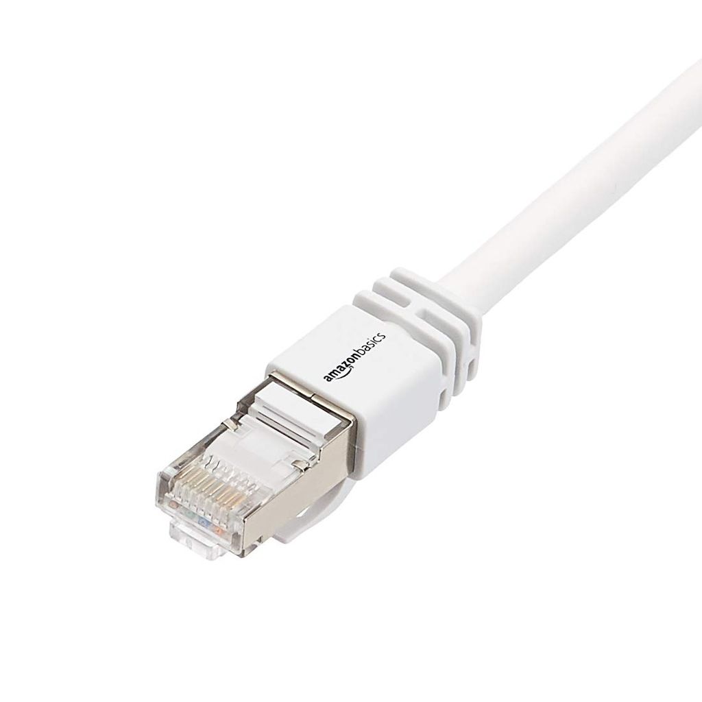 Amazon Basics Kabel przewód Ethernet Cat 7 1,5 m szybki 10 Gb/s,