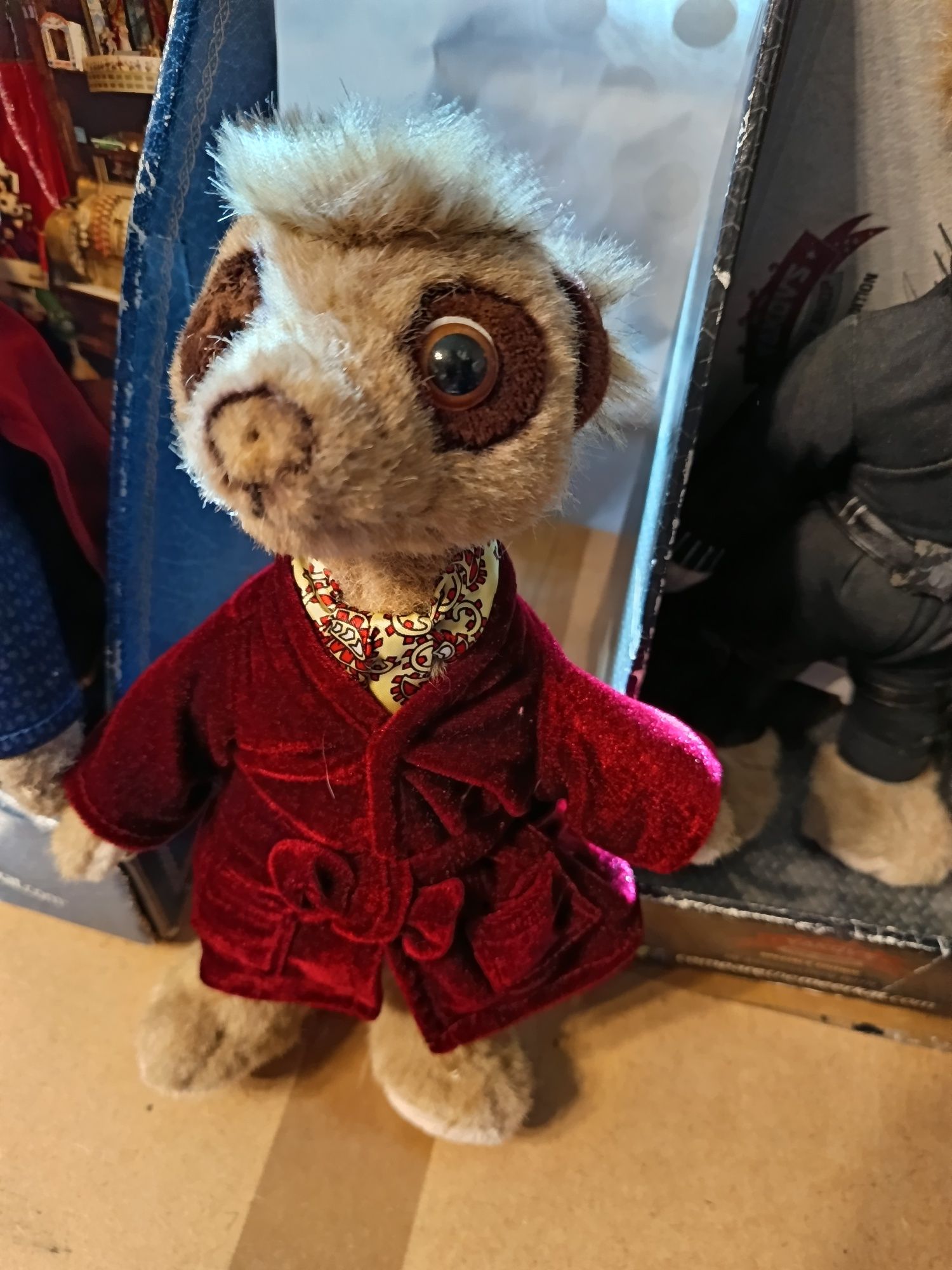 3 Stare vintage maskotki z limitowanej serii Yakovs Toy Shop Meerkovo