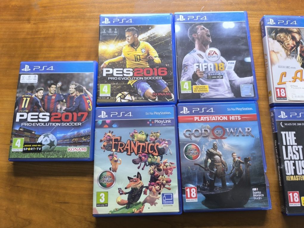 Jogos PS4 The Last of US/God Of War / Killzone / Farcry