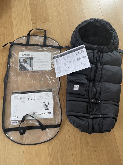 Zimowy śpiwór śpiworek do wózk spacerówki