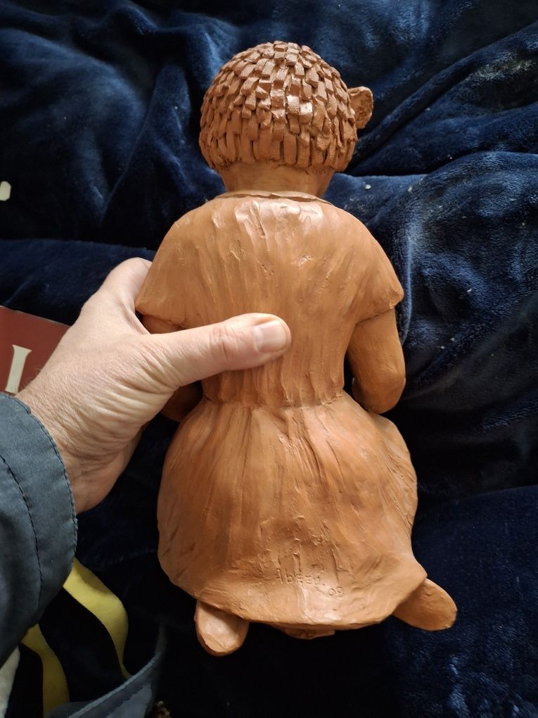 Grande escultura assinado Rogério Abreu com certificado