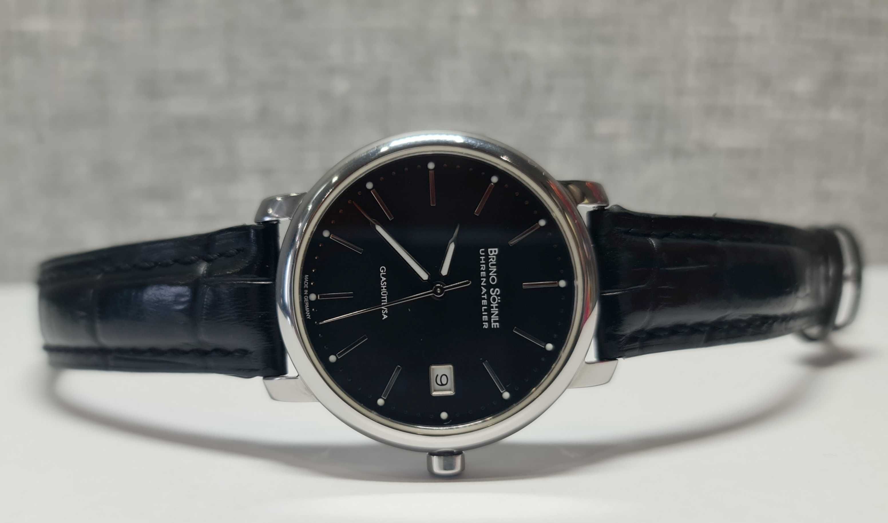 Чоловічий годинник часы Bruno Sohnle 17.13016.741 Sapphire 37 mm