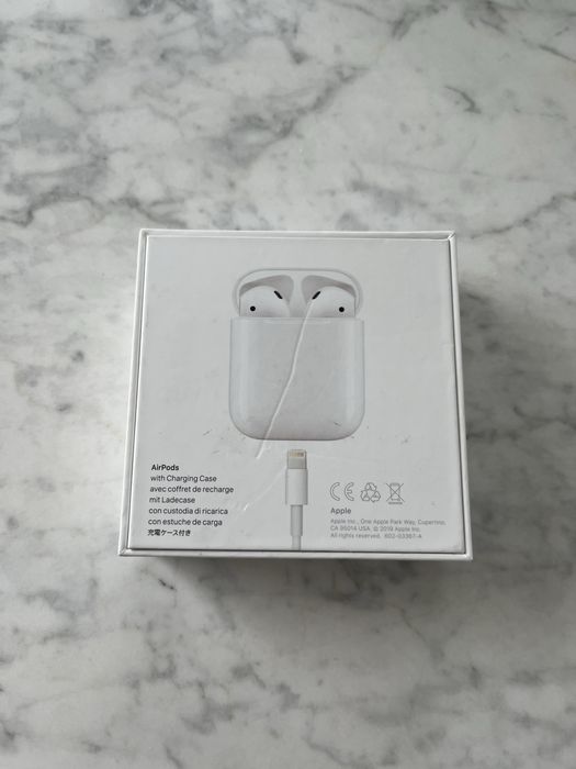 Apple Airpods oryginalne opakowanie po słuchawkach