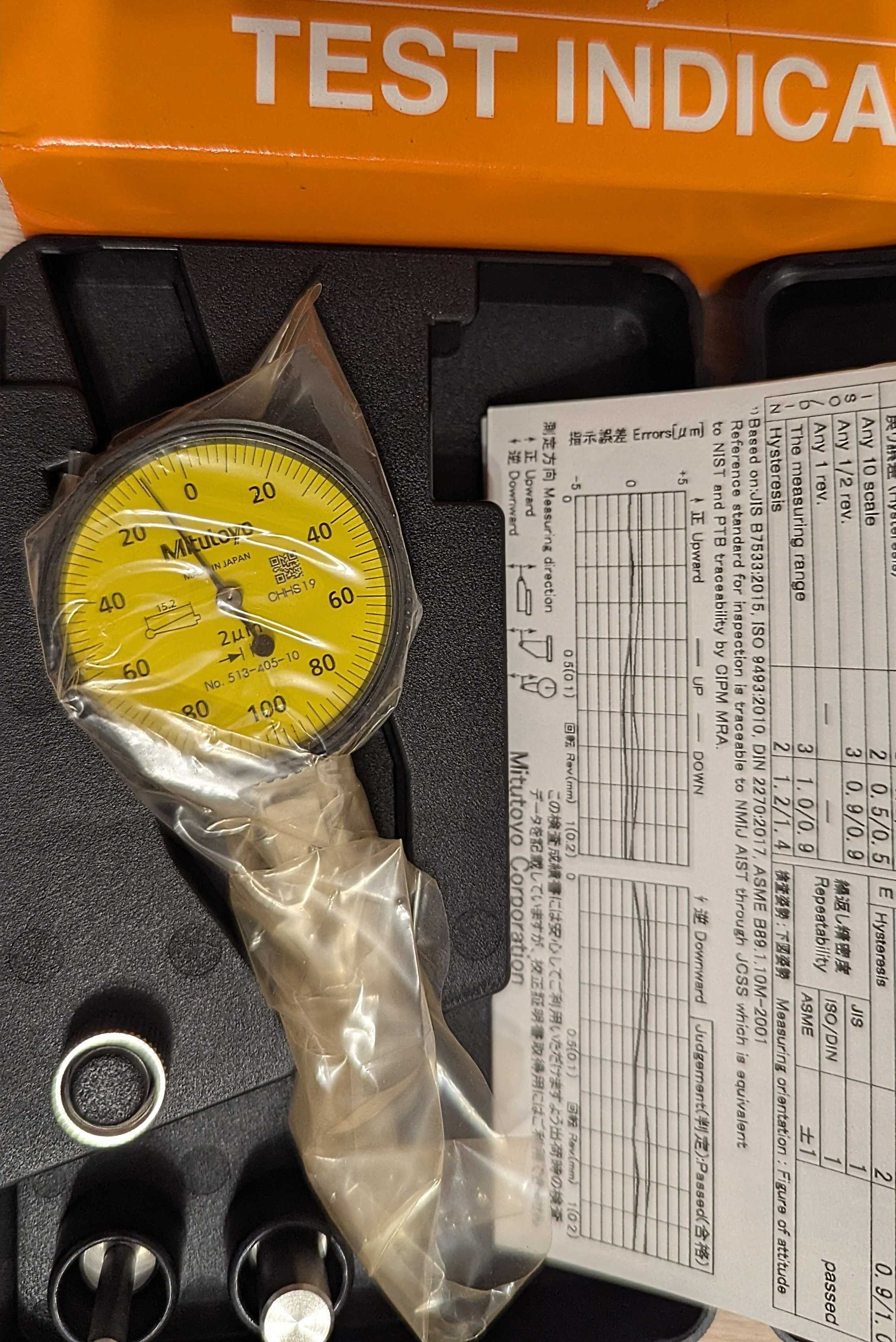 Mitutoyo 0.002мм. 0.01мм. важільний індикатор ірб