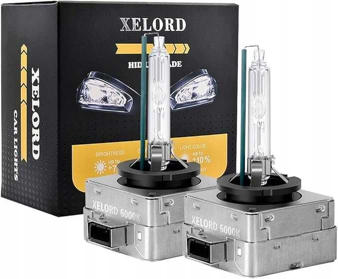 żarówki ksenonowe XELORD D3S 6000K do reflektorów 12V 35W