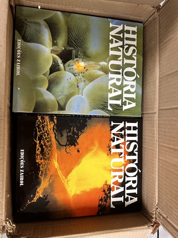 Coleção História Natural - 12 volumes - Editor Zairol