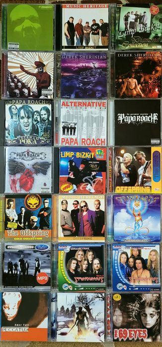 •CD Диски-8•Heavy Metal Rock•Компакт Диски•Объявление-8•
