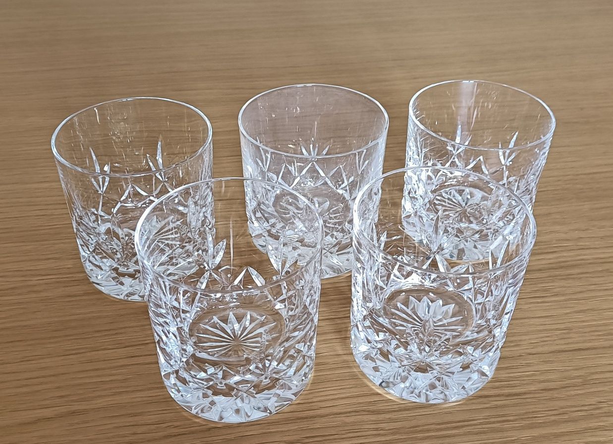 Copos  de cristal