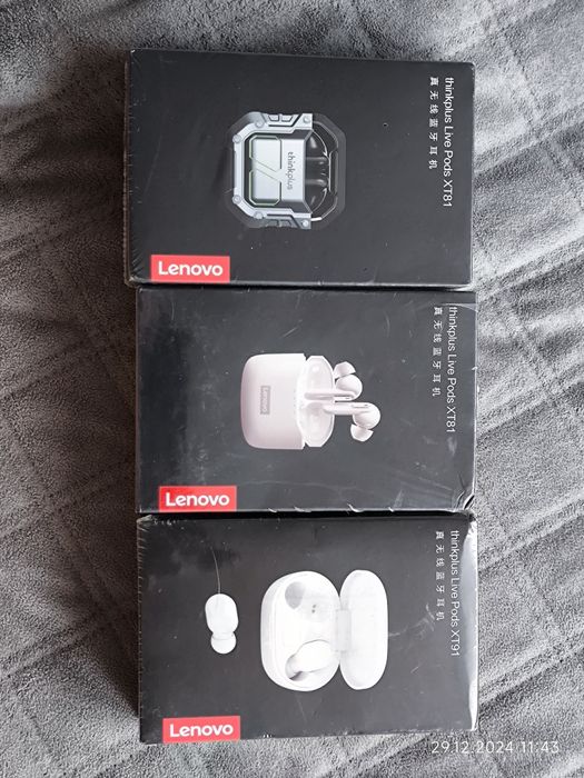 Наушники lenovo live pods xt81 xt91