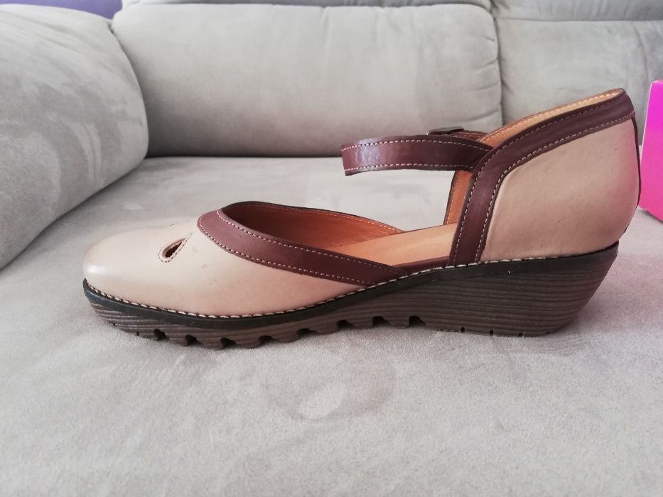 Sapatos / Sandálias Senhora Castanhos Seaside (Tamanho: 39) (Novos)