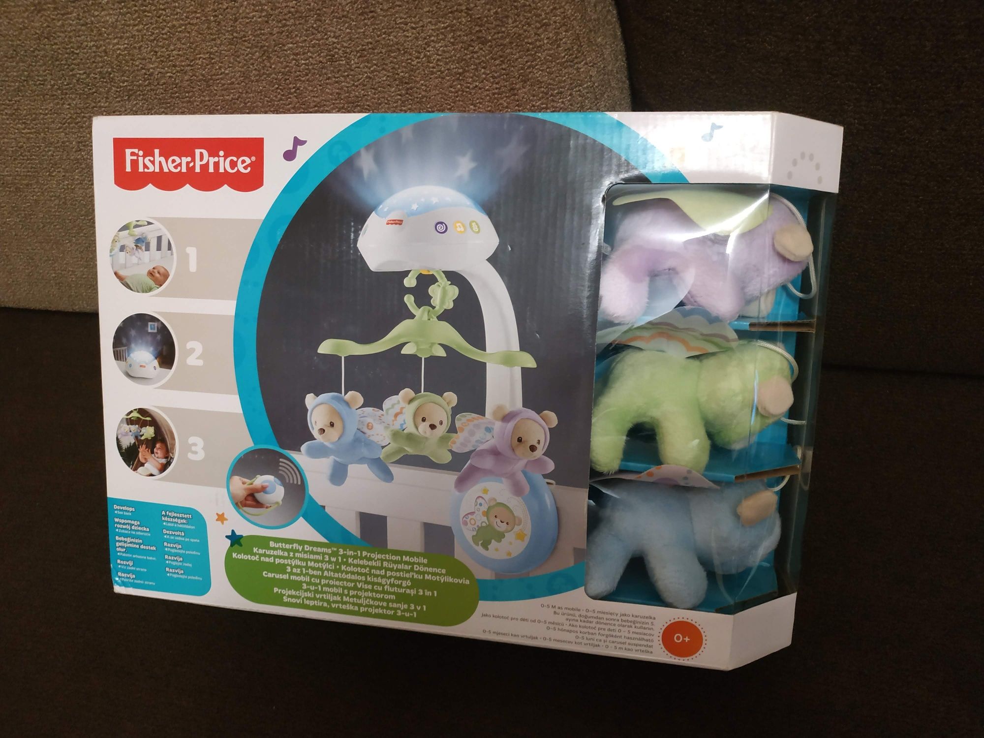 Мобіль з пультом управління Fisher - Price Сон метелика