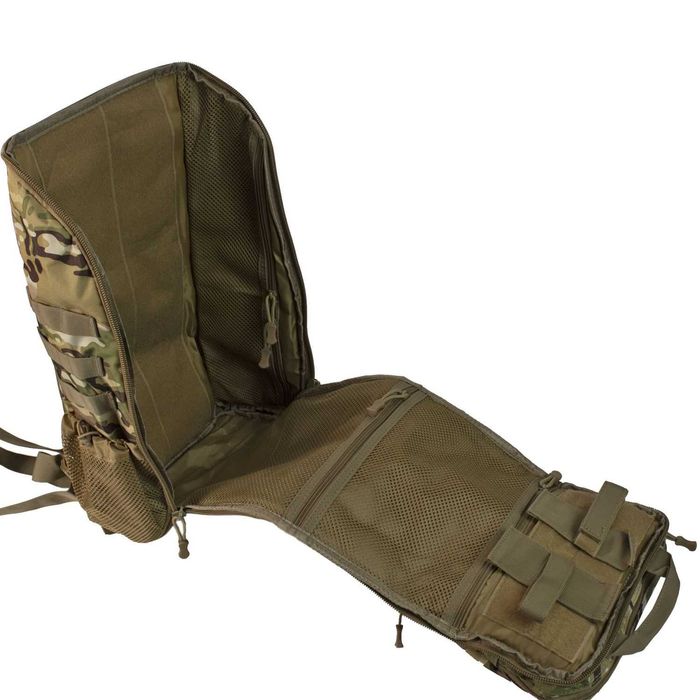 Тактичний рюкзак медика з трьома органайзерами 30л Мультикам медичний