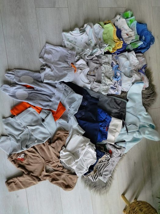 Paka ubranek dla chlopca 62