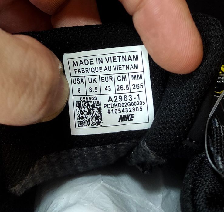 (2034) Чоловічі Осінь-Зима термо Кросівки Nike ACG Running (41-45)