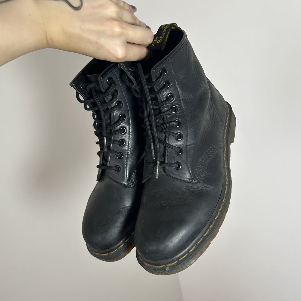 Dr martens 1460, greacy шкіра, шкіряни чоботи, 39-40р