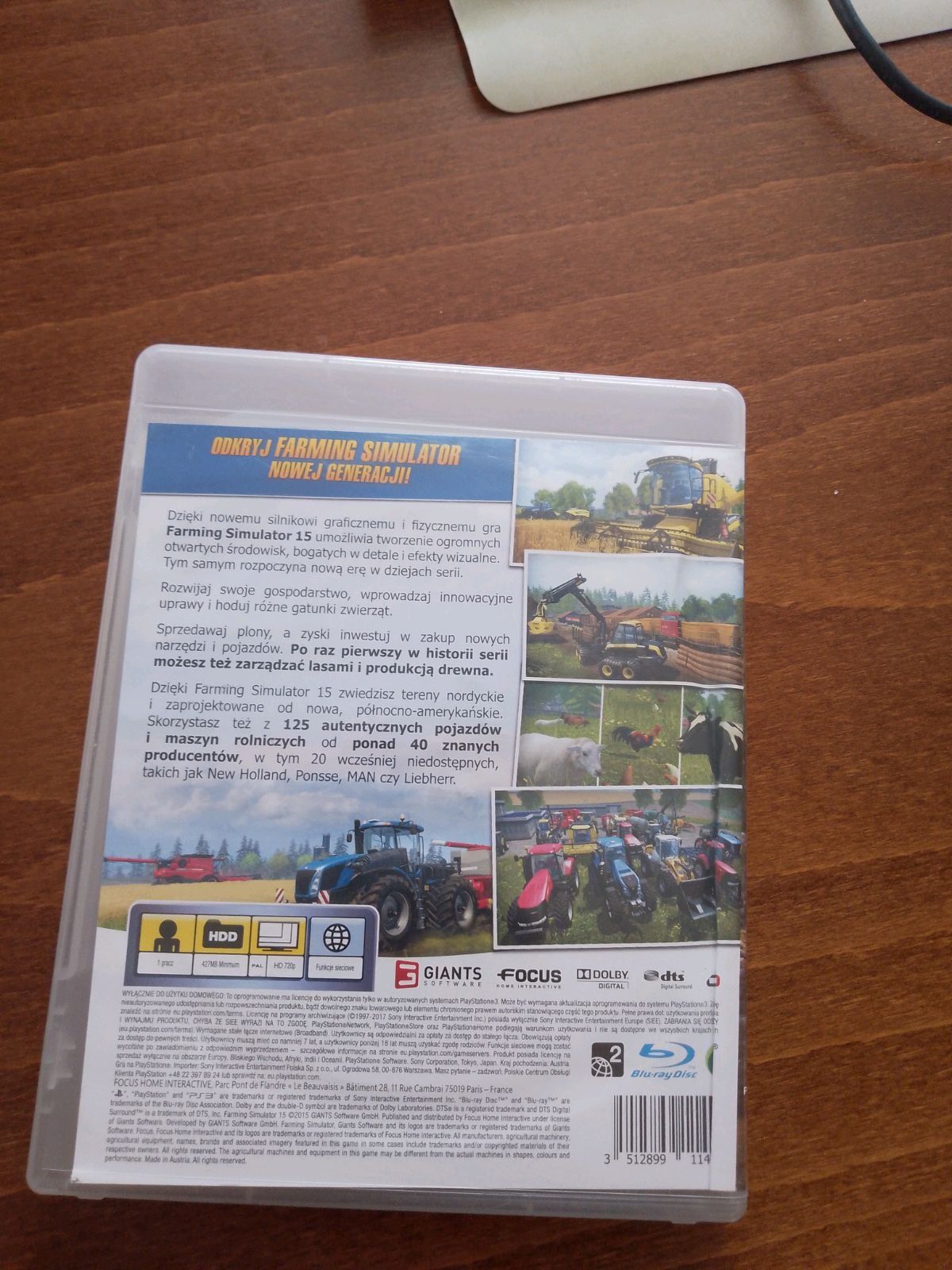 Farming Simulator 15 do PS 3 super stan