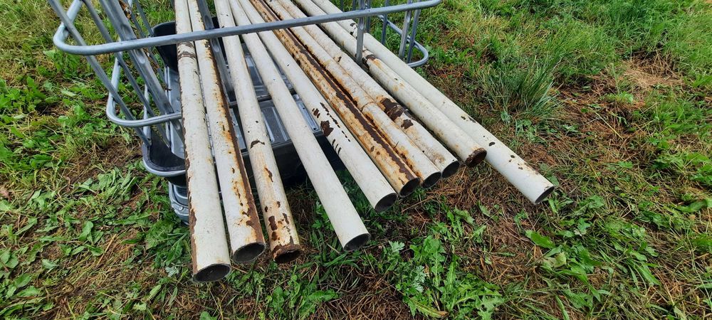 Slupki na ogrodzenie 2m wygrodzenia 6.5m
