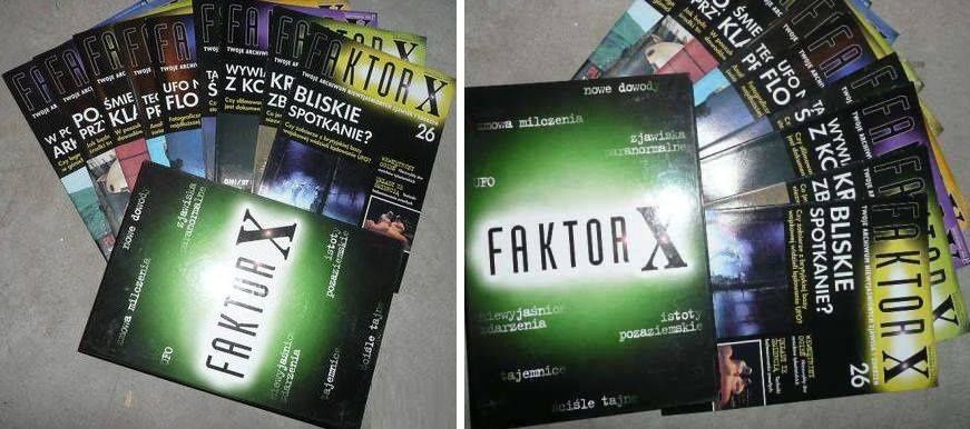 Magazyn Faktor X kolekcja numerów