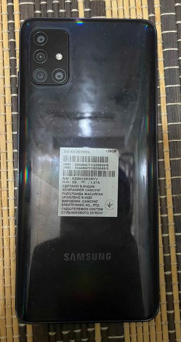 Samsung A51 6/128GB Black